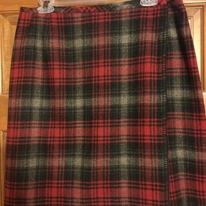 Eddie Bauer Wool Skirt